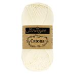 Scheepjes Catona 25g - 130 Old Lace - Haakgaren / Breigaren, Ophalen of Verzenden, Nieuw, Breien of Haken, Wol of Garen