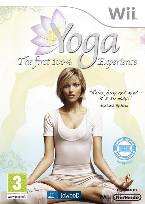 Yoga: The first 100 percent experience Wii Morgen in huis!, Spelcomputers en Games, Games | Nintendo Wii, 1 speler, Zo goed als nieuw