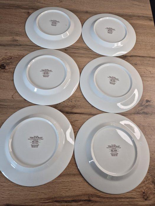 Villeroy & Boch - Bord (6) - Keramiek - Ontbijtbord, Antiek en Kunst, Antiek | Meubels | Tafels