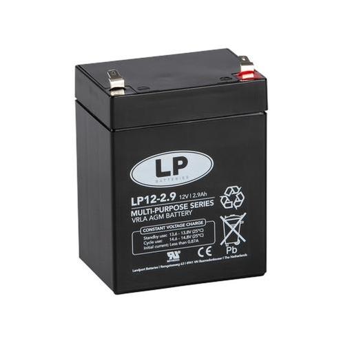 LP VRLA-LP accu 12 volt 2,9 ah LP12-2,9, Computers en Software, Noodvoedingen (UPS), Nieuw, Ophalen of Verzenden