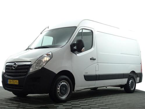 Opel Movano 2.3 CDTI L2H3 Aut-, Auto's, Bestelauto's, Dealer onderhouden, Lease, Zwart, Automaat, Wit, Financial lease, Stof, Diesel