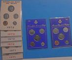 België. Sets 1971 ,1972 , 1973 en 1974; (Zonder