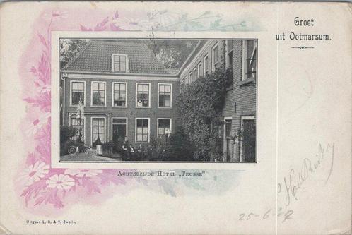 OOTMARSUM - Achterzijde Hotel Teusse, Verzamelen, Ansichtkaarten | Nederland, Verzenden