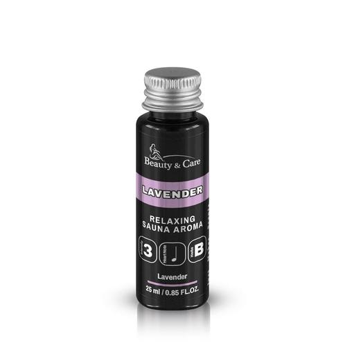 Beauty & Care Lavendel sauna opgietmiddel 25 ml.  new, Sport en Fitness, Sauna, Fins of Traditioneel, Toebehoren, Nieuw, Ophalen of Verzenden