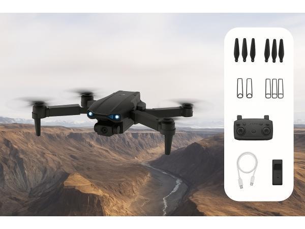 Veiling - Drone - 4 assen - met verlichting en camera, Audio, Tv en Foto, Drones