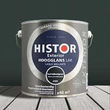 Histor Exterior zijdeglans lak - ral 9010 zonlicht - 2,5..., Doe-het-zelf en Verbouw, Verf, Beits en Lak, Lak, Overige kleuren