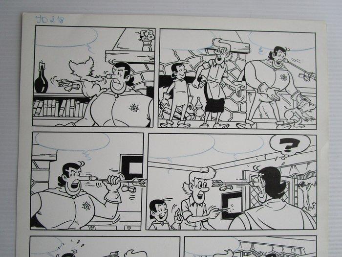 Studio Vandersteen - 1 Original page - Jerom - De speld in, Boeken, Stripboeken