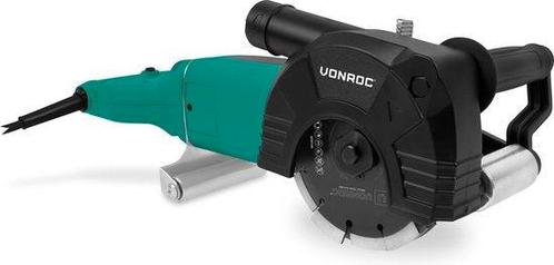 Tweedekans | VONROC PRO Sleuvenfrees– Muurfrees - 2400W, Doe-het-zelf en Verbouw, Gereedschap | Overige machines, Zo goed als nieuw