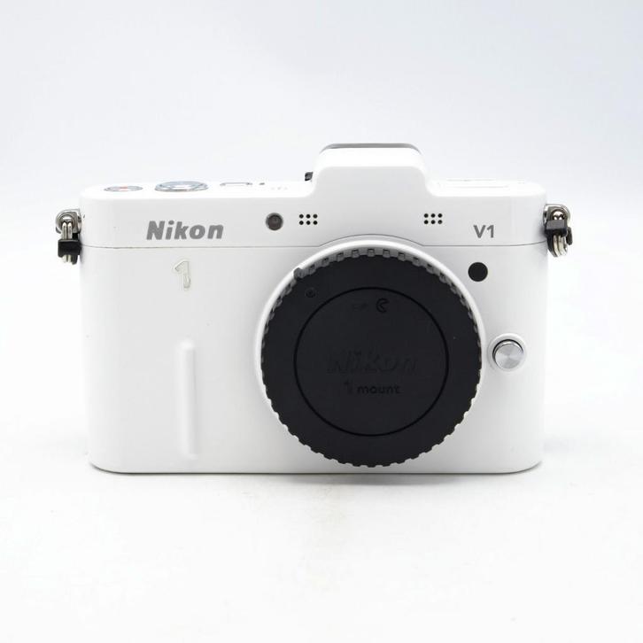 Nikon 1 V1 Camera Body Wit (Occasion) - 5610 Opnamen, Audio, Tv en Foto, Fotocamera's Digitaal, Geen optische zoom, Zo goed als nieuw