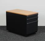 Ahrend Ladeblok Zwart 3 Laden 57 x 42 x 76 cm, Huis en Inrichting, Kasten | Ladekasten, Ophalen of Verzenden, Gebruikt