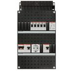 ABB busboard groepenkast 1 fase 5 groepen + beltrafo + WCD, Ophalen of Verzenden, Nieuw