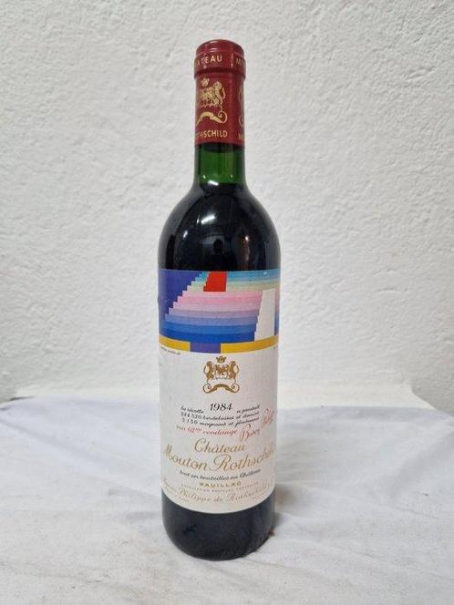 1984 Château Mouton Rothschild - Bordeaux, Pauillac 1er, Verzamelen, Wijnen