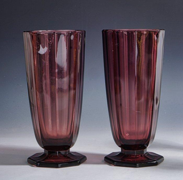 Val Saint Lambert - Charles Graffart & René Delvenne -, Antiek en Kunst, Antiek | Glas en Kristal