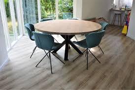 ACTIE Rond Eiken Tafel Massief eikenhout Ovale Boomstamtafel, Huis en Inrichting, Tafels | Eettafels, 100 tot 150 cm, 100 tot 150 cm