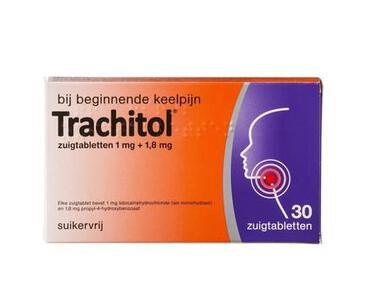 Trachitol - 30 zuigtabletten, Diversen, Verpleegmiddelen, Nieuw, Verzenden