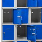 Gebruikte Lockerkasten 15 deuren (cilindersluiting), Huis en Inrichting, Kasten | Lockerkasten, Ophalen of Verzenden, Gebruikt