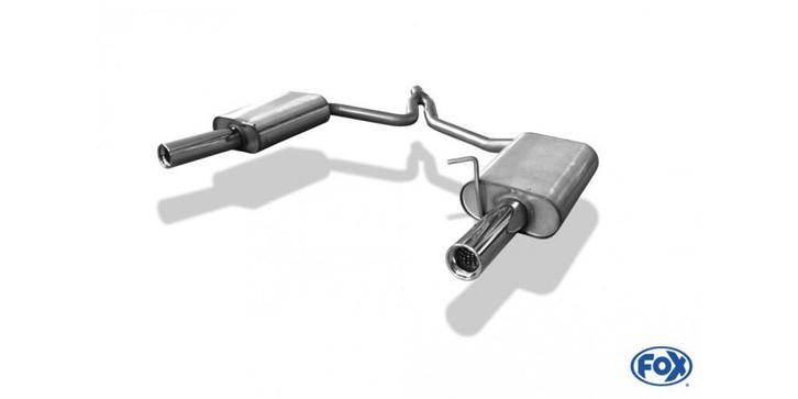 FOX Audi A4 type B7 diesel einddemper rechts/links - 1x76 ty, Auto-onderdelen, Uitlaatsystemen, Nieuw, Verzenden