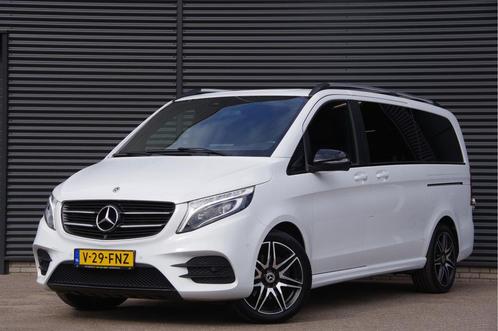 Mercedes-Benz V-Klasse 250d AMG L2 DC-5P. AUT. LED, LEDER, 3, Auto's, Bestelauto's, Dealer onderhouden, Lease, Overige kleuren