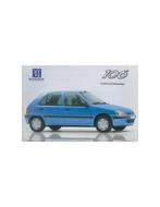 1998 PEUGEOT 106 INSTRUCTIEBOEKJE NEDERLANDS, Auto diversen, Handleidingen en Instructieboekjes