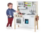 coast Houten Kinderkeuken – Speelkeuken met Magnetron,, Huis en Inrichting, Woonaccessoires | Overige, Verzenden, Nieuw
