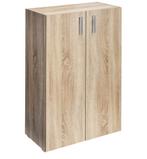 Multifunctionele kast Vela MDF-Eiken 115,5x31x60cm, Huis en Inrichting, Kasten | Televisiemeubels, Verzenden, Nieuw
