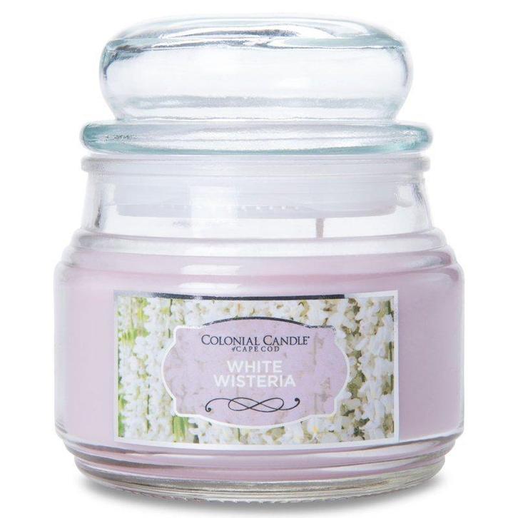 Colonial Candle - Classic - White Wisteria - soja geurkaars, Huis en Inrichting, Woonaccessoires | Kandelaars en Kaarsen, Verzenden