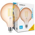 Modee LED Globelamp G125 E27 4W 300lm 1800K Amber Dimbaar..., Huis en Inrichting, Lampen | Overige, Nieuw, Ophalen of Verzenden