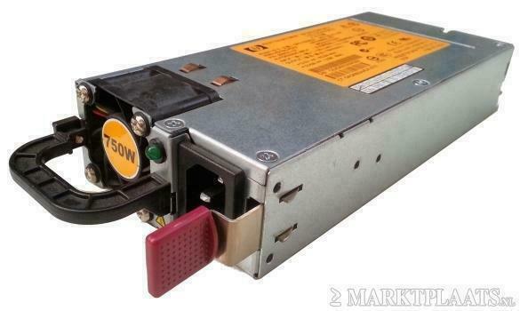 HP Power Supply Unit (PSU) 750W P/N: 511778-00, Computers en Software, Pc- en Netwerkkabels, Refurbished, Ophalen of Verzenden