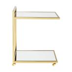*WOONWINKEL* Kare Design Classy Gold Gouden Trolley Met Spie, Huis en Inrichting, Keuken | Keukenelementen, Verzenden, Nieuw