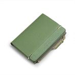 ZILOU Rits portemonnee Compact Groen [TIP!], Verzenden, Nieuw, Groen, Overige merken