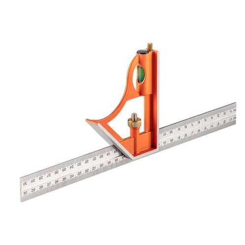 Combinatie Winkelhaak 30cm, Doe-het-zelf en Verbouw, Gereedschap | Handgereedschap, Verzenden