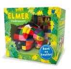 Boek: Elmer - Elmer boek en knuffel cadeauset - (als nieuw), Verzenden, Zo goed als nieuw