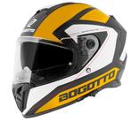 Bogotto FF122 BGT Wit Geel Integraalhelm, Motoren, Nieuw met kaartje, Overige merken, Heren, Verzenden
