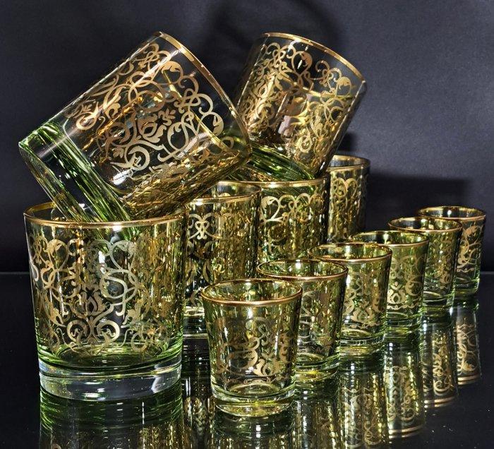 Artemisia - Bekerglas (12) - Whisky en Shot Zorgeloos -, Antiek en Kunst, Antiek | Meubels | Tafels