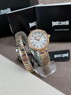 Just Cavalli - Signature Snake watch white Two-Tone - Zonder, Nieuw