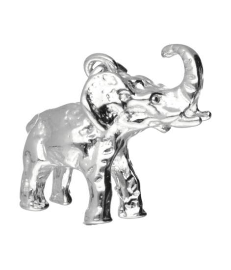Zilveren Olifant middel ketting hanger, Sieraden, Tassen en Uiterlijk, Kettinghangers, Verzenden