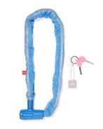 HEMA Kettingslot met sleutel blauw, Verzenden, Nieuw