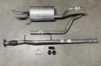 Complete uitlaat Einddemper + Middenpijp Fiat Punto, Auto-onderdelen, Uitlaatsystemen, Verzenden, Nieuw