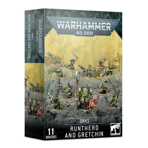 Warhammer 40,000 Orks Runtherd and  Gretchin  (Warhammer, Hobby en Vrije tijd, Wargaming, Nieuw, Ophalen of Verzenden