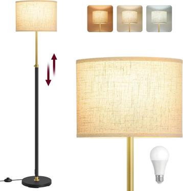 Staande lamp - hoogte verstelbaar van 140 tot 170 cm beschikbaar voor biedingen