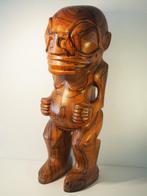Reuze (77 cm) Miro hout Tiki - 12 kg - Oceanië, Antiek en Kunst