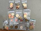 Europa. Series 1 Cent - 2 Euro 2008/2020 (9 series) (Zonder, Postzegels en Munten, Munten | Europa | Euromunten