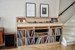 Costum DJ booth, platenspeler meubels, vinyl meubel, Nieuw