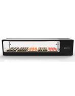 Gekoelde vitrine | Sushi | Verhard glas + LED, Verzenden, Nieuw in verpakking