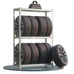 Monzana Bandenrek Staal gegalvaniseerd 795kg (Auto-Fiets), Verzenden, Nieuw