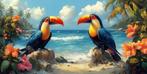 CoCo - Birds On Beach - XXL, Antiek en Kunst