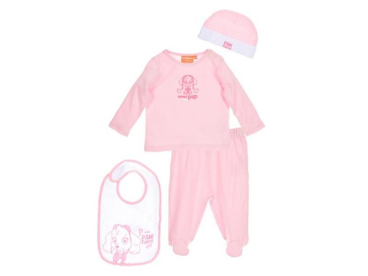 Baby Geschenkset - 4-delig - Paw Patrol - Roze, Kinderen en Baby's, Kinderkleding | Schoenen en Sokken, Verzenden