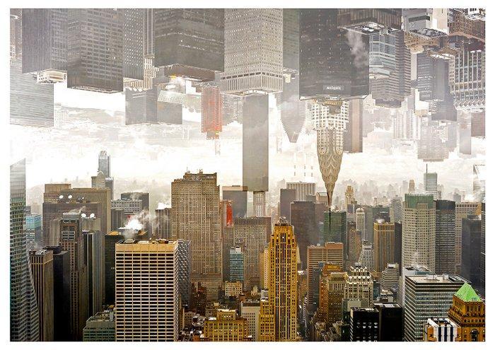 Roberto Cavalli (1971) - Upside Town, In New York City /, Antiek en Kunst, Kunst | Designobjecten