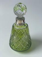 Baccarat - Parfumfles - .950 zilver - crystalschilafdeklaag, Antiek en Kunst, Antiek | Glas en Kristal