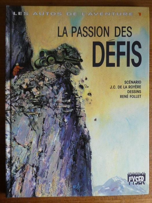 René Follet - 4x C + 2x jaquette - 4 Album - Eerste druk -, Boeken, Stripboeken